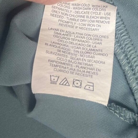 Apana Activewear Jacket Full Zip Womens Medium Green Yoga Gym - Picture 10 of 10